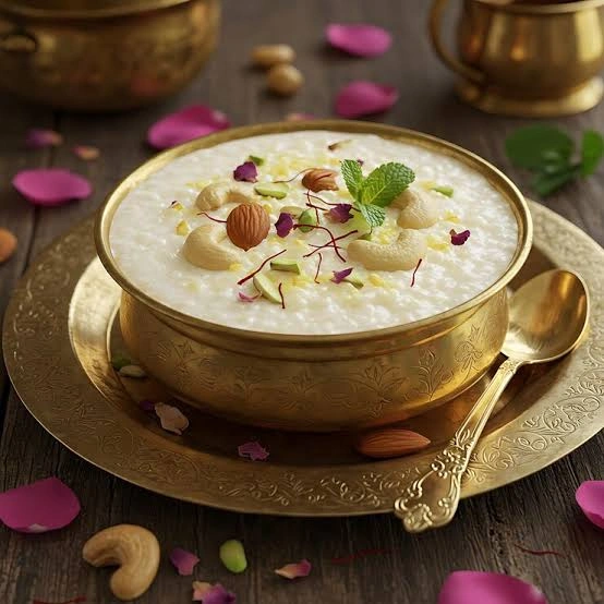 Bowl of shahi kheer