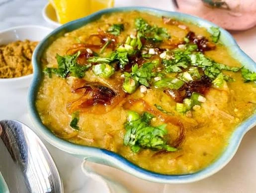Bowl of beef haleem