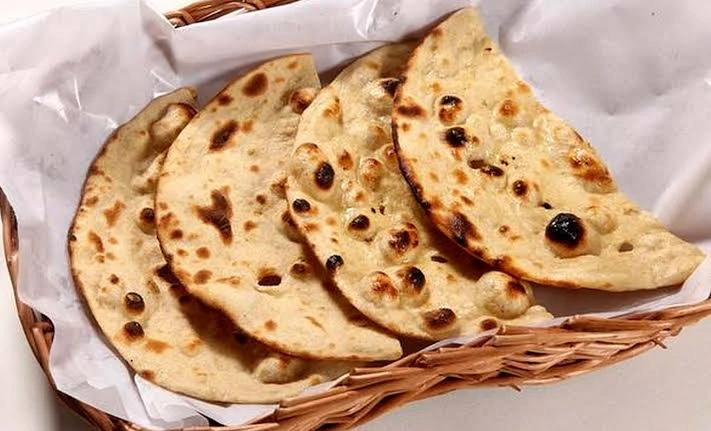 Stack of roti flatbreads