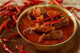 Bowl of mutton curry