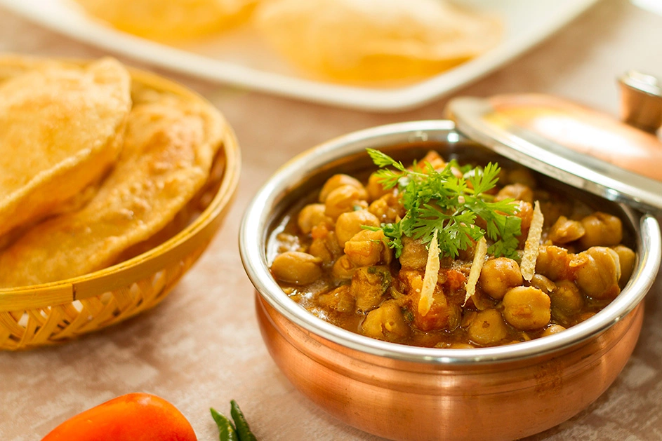 Bowl of Lahori chana