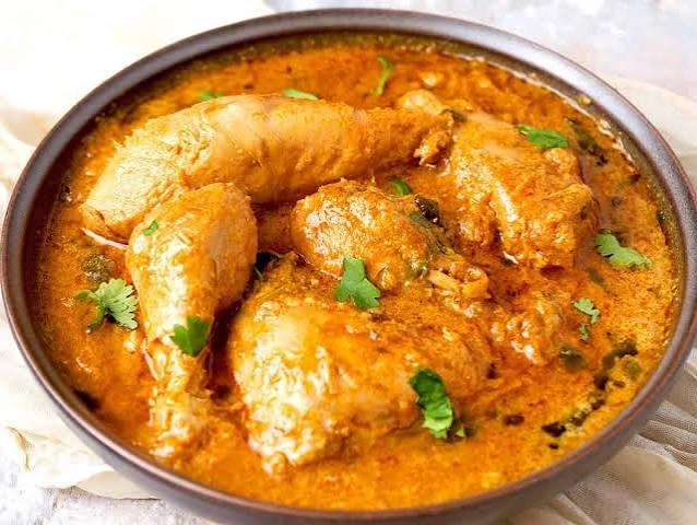 Bowl of chicken curry